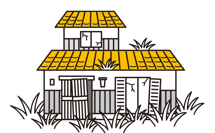 庭木や草が伸びて近隣から苦情が来ている